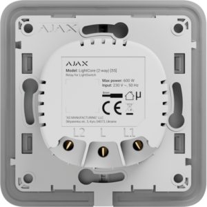 Ajax LightCore rele LightSwitch-katkaisijalle 52138