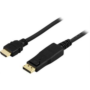 DP-3050 DisplayPort - HDMI kaapeli uros-uros, 5m