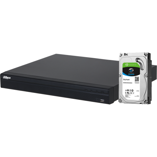 Dahua NVR5208-8P-EI + 2Tb Kovalevy