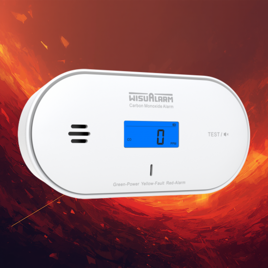 Wisualarm häkävaroitin HY-GC30A-R8