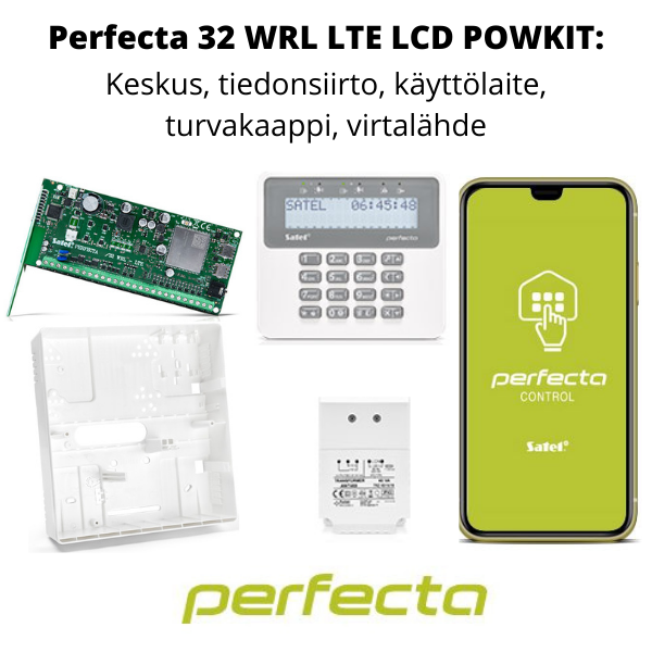Satel Perfecta 32 WRL LTE LCD POWKIT