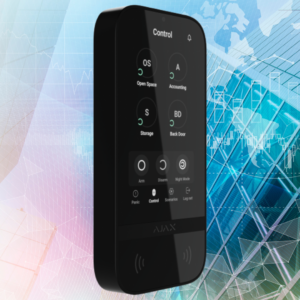 Ajax Keypad TouchScreen kosketusnäyttönäpp. 58454 musta